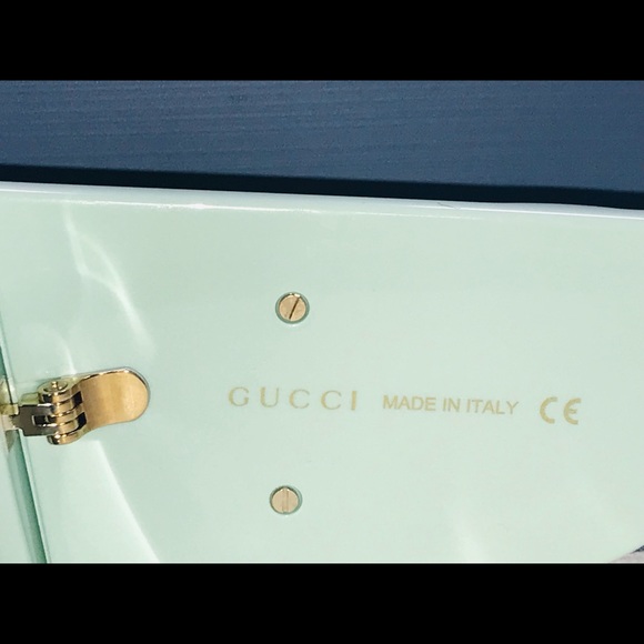 Gucci Ship Same Day Gg0811s Green/Green (003 Su) Sunglasses - Picture 11 of 15